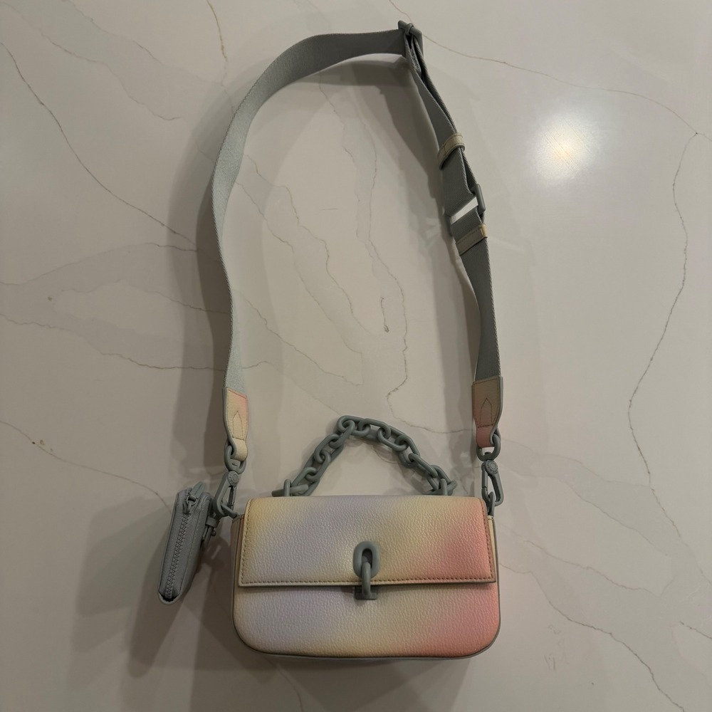 Charles‎ & Keith Pastel Ombre Crossbody Bag with Detachable Pouches 22L2 S